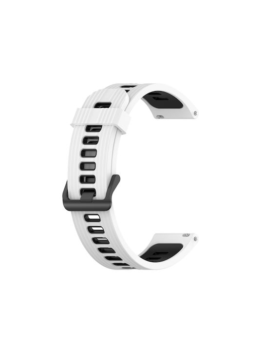 Λουράκι Σιλικόνης Λευκό (Huawei Watch GT Runner)