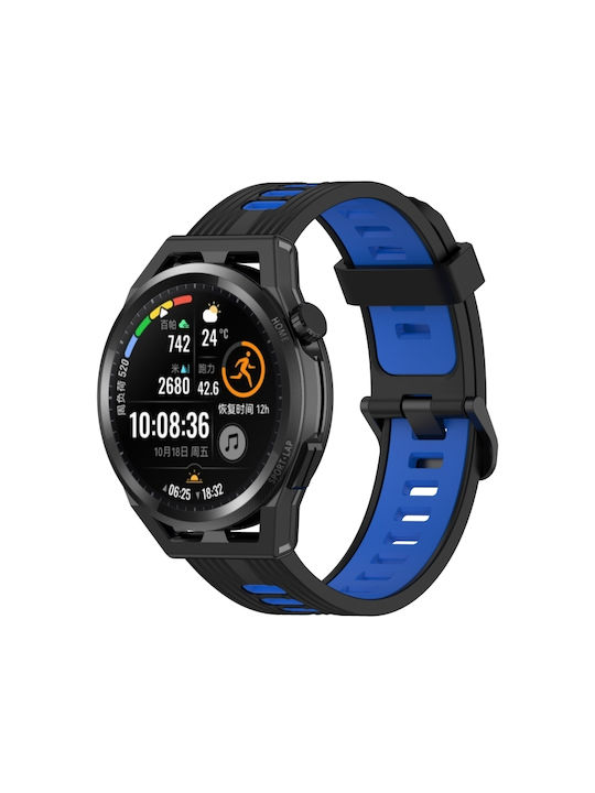 Λουράκι Σιλικόνης Μαύρο (Huawei Watch GT Runner)