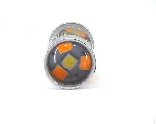Λάμπες Αυτοκινήτου W21/5W / W21W Canbus LED 5500K Ψυχρό Λευκό 12V 28W 2τμχ