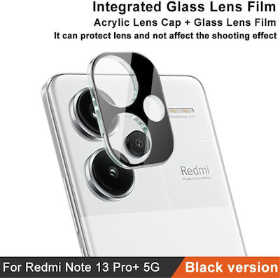 Imak Kameraschutz Gehärtetes Glas Black für das Redmi Note 13 Pro+