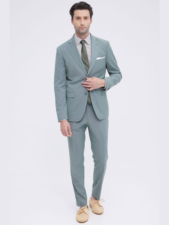 Aristoteli Bitsiani Men's Suit Slim Fit Veraman