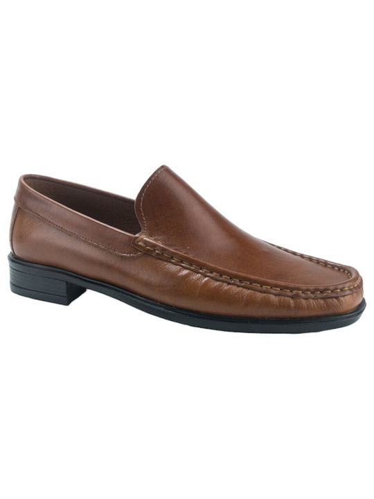 Steve Kommon Men's Moccasins Tabac Brown