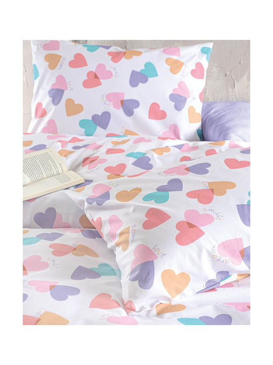Rythmos Zoey Σετ Μαξιλαροθήκες με Φάσα Multi 50x70εκ.