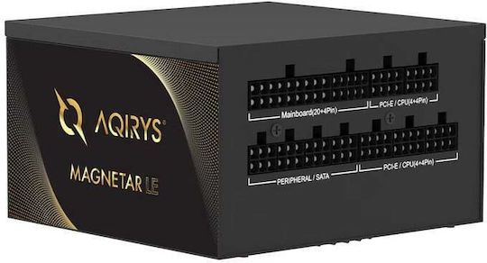 Aqirys Magnetar LE 650W Negru Sursă de Alimentare Calculator Complet modular 80 Plus Gold