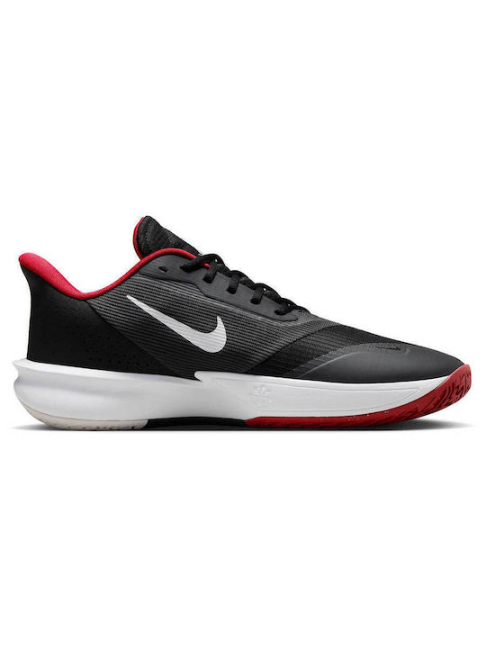 Nike Precision FN4322-002 Χαμηλά Μπασκετικά Παπούτσια Μαύρο