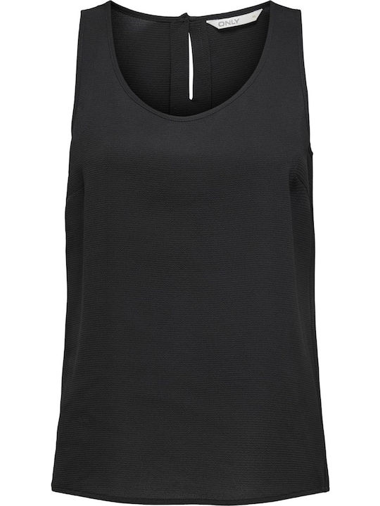 Nova Bluza Damă Sport Fără Mâneci Neagră