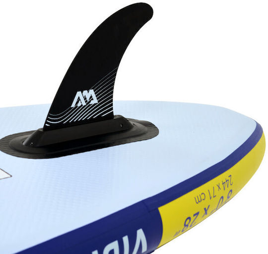 Aqua Marina Vibrant Inflatable SUP Board with Length 2.44m Blue