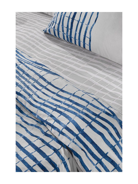 Guy Laroche Sheet Sets King Size 270x265cm. Azzam Denim 4pcs