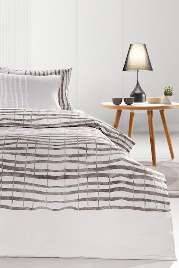 Guy Laroche Azzam Σετ Σεντόνια Μονά με Λάστιχο 100x200+32εκ. Wenge (3τμχ)