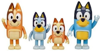 Moose Toys Miniature Toy Family Pack or Bluey & Friends Bluey for 3+ Years (Various Designs/Assortments of Designs) 1pc