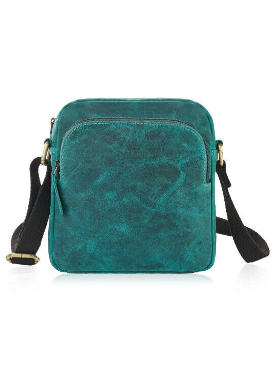 Set Leather Women's Bag Shoulder Green