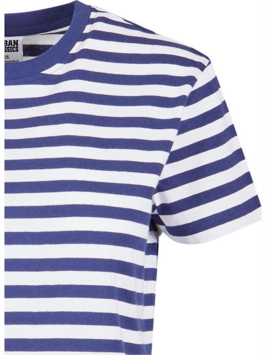 Women's T-shirt Striped Navy Blue