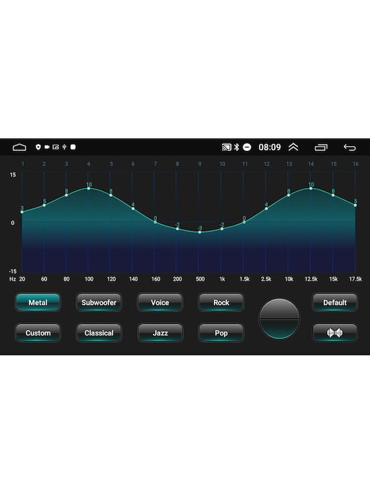 Digital IQ Автомобилно Радио 1 DIN (Bluetooth/USB)