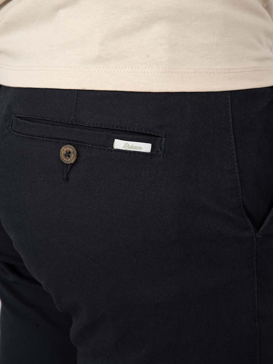 Trousers Chino Elastic in Slim Fit Navy