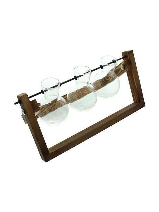 Vază Decorativă Sticlă 13.5x28cm 1buc