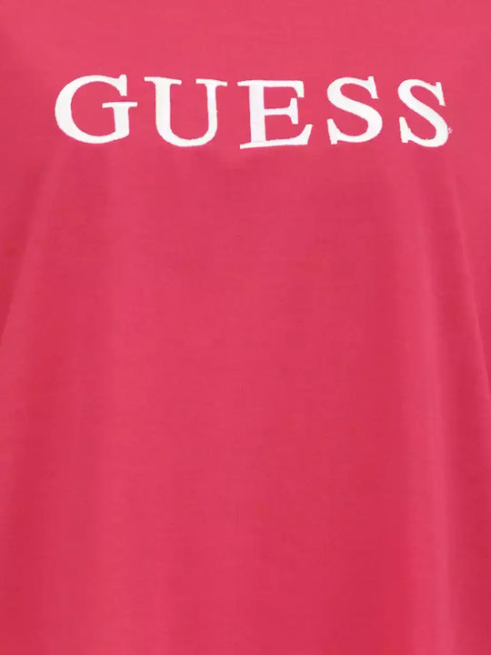 Guess Γυναικείο T-shirt Ροζ