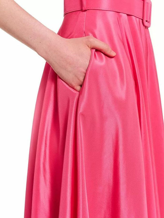 Maxi Dress for Wedding / Baptism Fuchsia