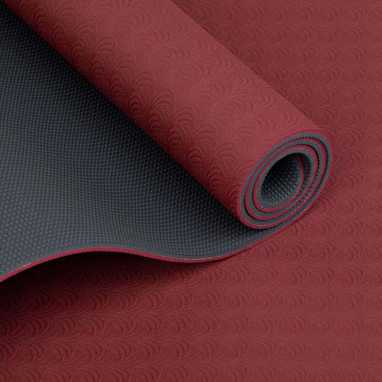 Bodhi Στρώμα Yoga Κόκκινο (183x60cm)