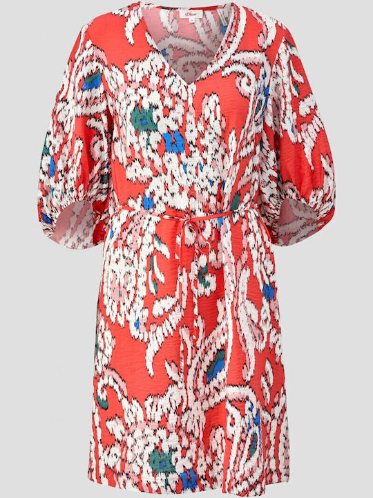 Sommer Mini Damenkleid Orange