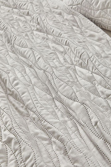 Guy Laroche Shadow Подредба Покривало Кингсайз Микрофибър Естествено 220x240см 2бр