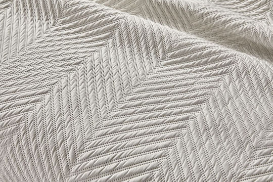 Guy Laroche Bone Module Cuvertură Extra-dublu Microfibra Natural 220x240cm 2buc
