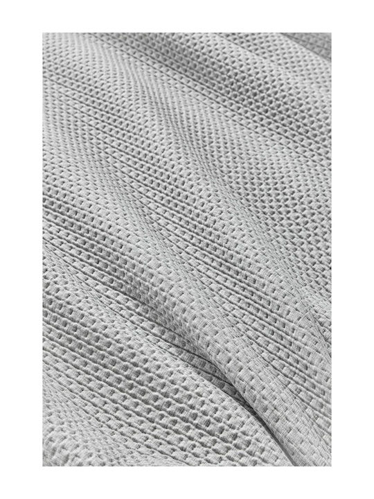 Guy Laroche Idol Σετ Κουβερλί Μονό Microfiber Grey 160x220cm 2τμχ