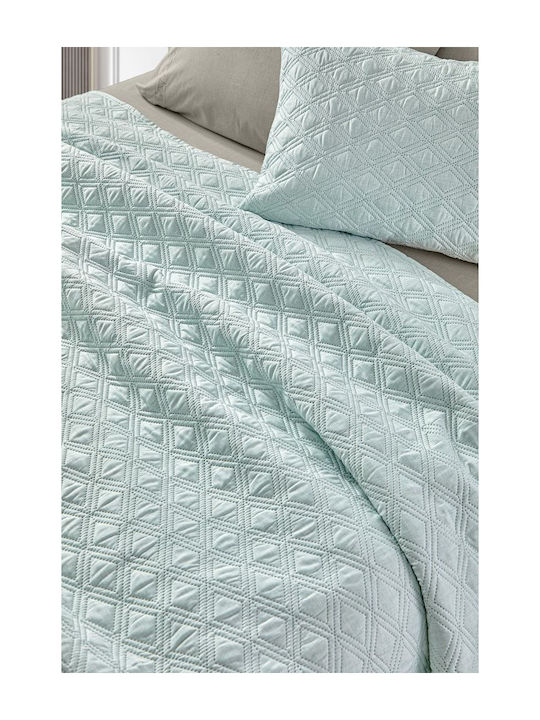 Guy Laroche Tempest Set Coverlet Queen Size Microfiber MInt 220x240cm 2pcs