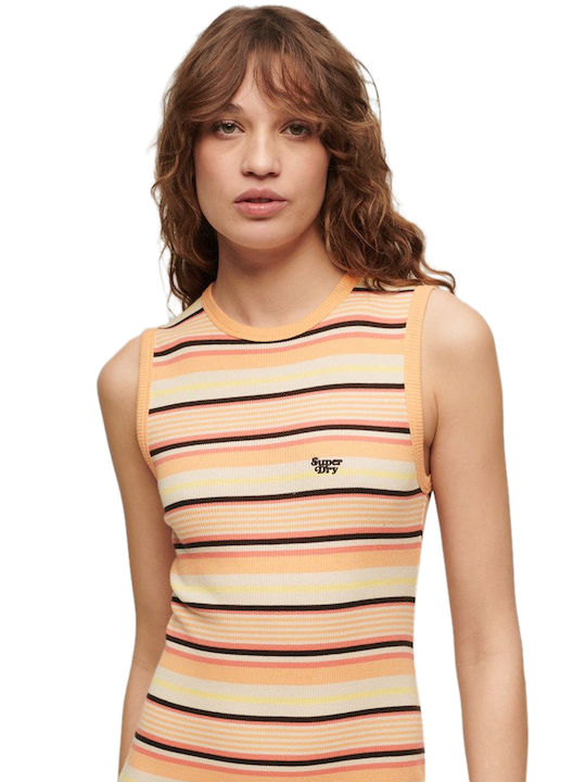 Superdry Midi Rochie de Seară Portocaliu