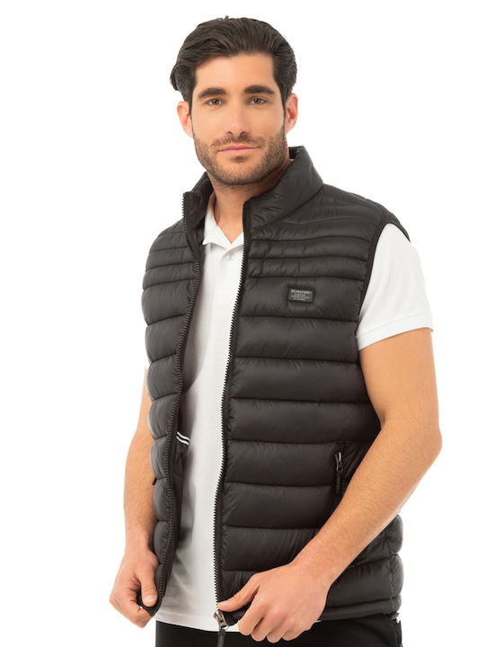 Αμάνικο Μπουφάν Puffer Μαύρο