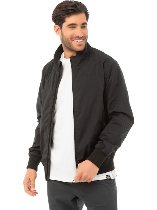 Jacke Bomber Schwarz