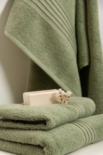 Viokarpet Handtuch Special 30x50cm Celadon Grün Gewicht 500gr/m²