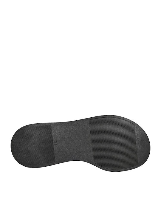 Γυναικεία Σανδάλια Flatforms Μαύρα