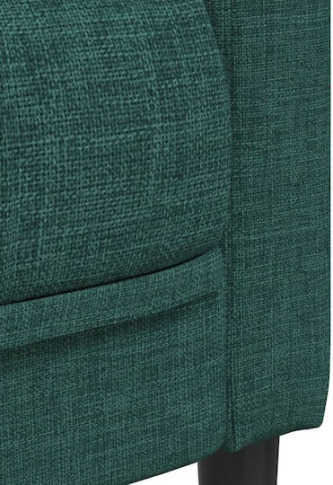 Canapea Cu Două Locuri Verde Închis 176x76.5x74.5cm