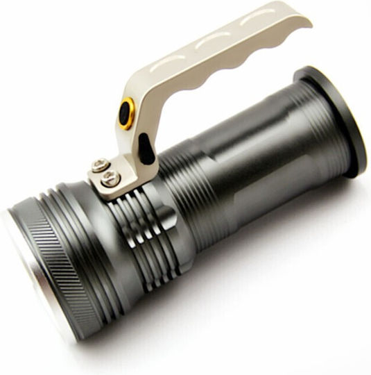Rechargeable Handheld Spotlight LED with Maximum Brightness 800lm
