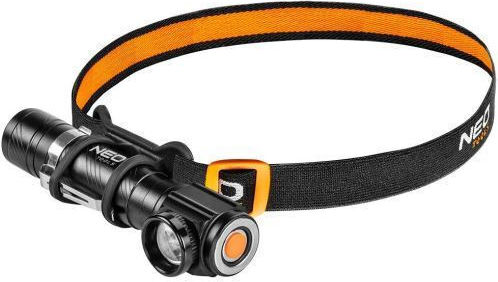 Neo Tools Επαναφορτιζόμενος Φακός Κεφαλής LED IP20 με Μέγιστη Φωτεινότητα 800lm