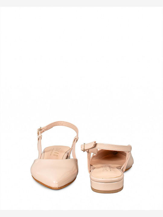 Γυναικείες Μπαλαρίνες Slingback σε Ροζ Χρώμα