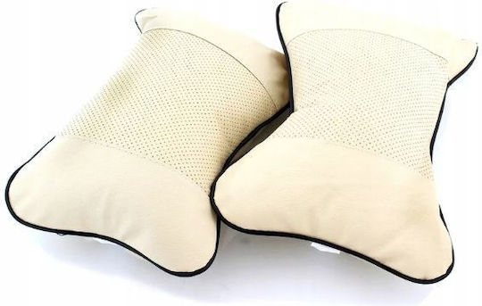 Autokissen in Beige Farbe
