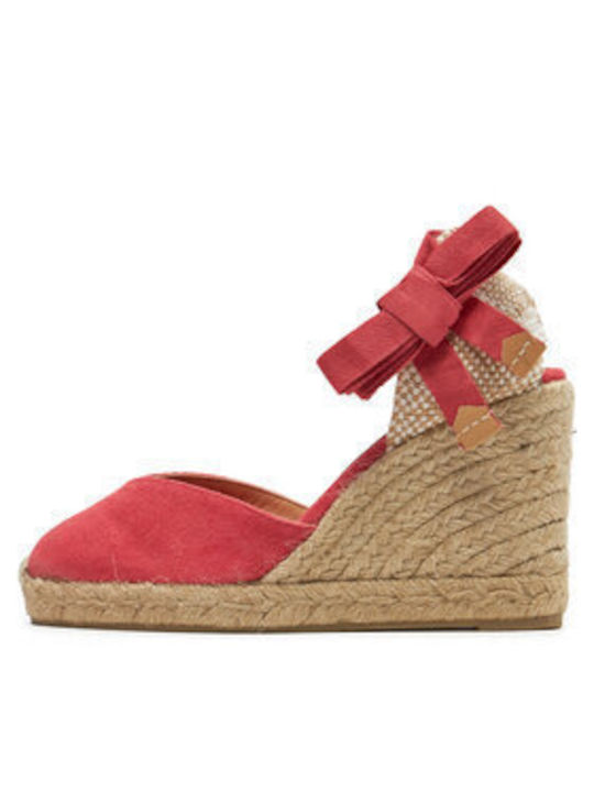 Castaner Women's Platform Espadrilles Pink