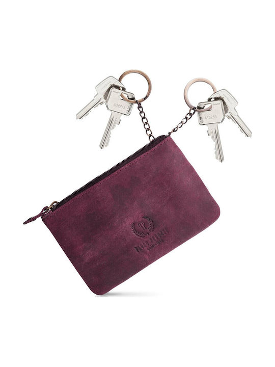 Sturdy Leather Key Case Paolo Peruzzi T-51-chr