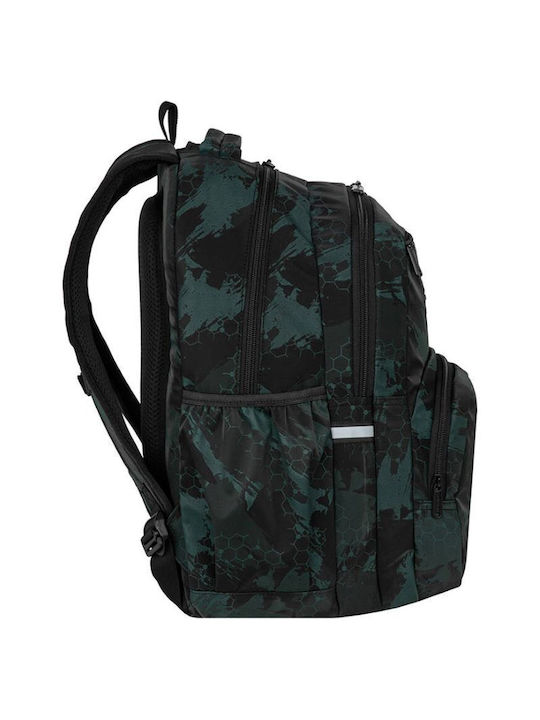 Coolpack Student Backpack Pick Kick Technic Green