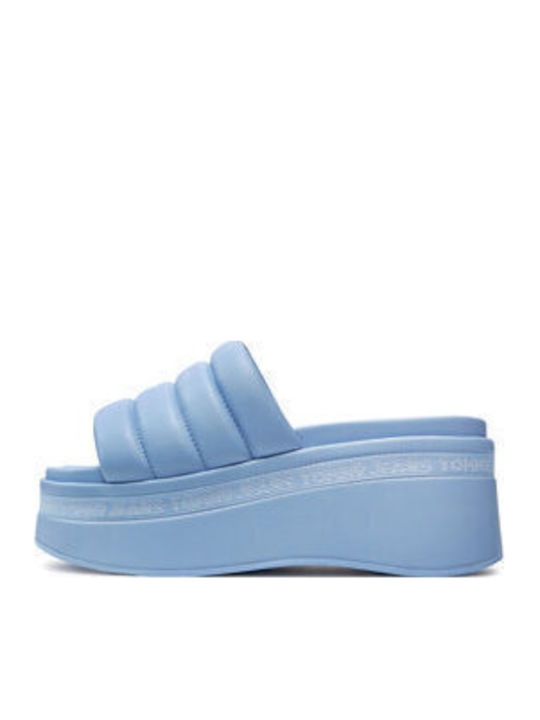 Women's Platform Wedge Sandals Blue