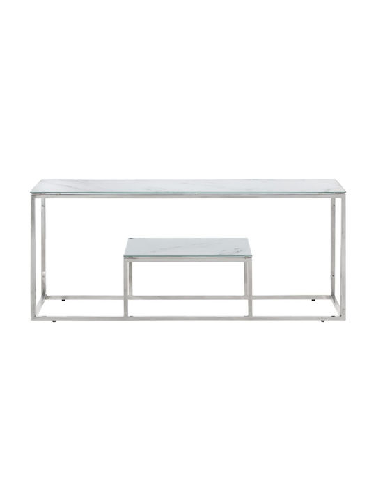 Rechteckig Couchtisch Silver L110xB45xH45cm