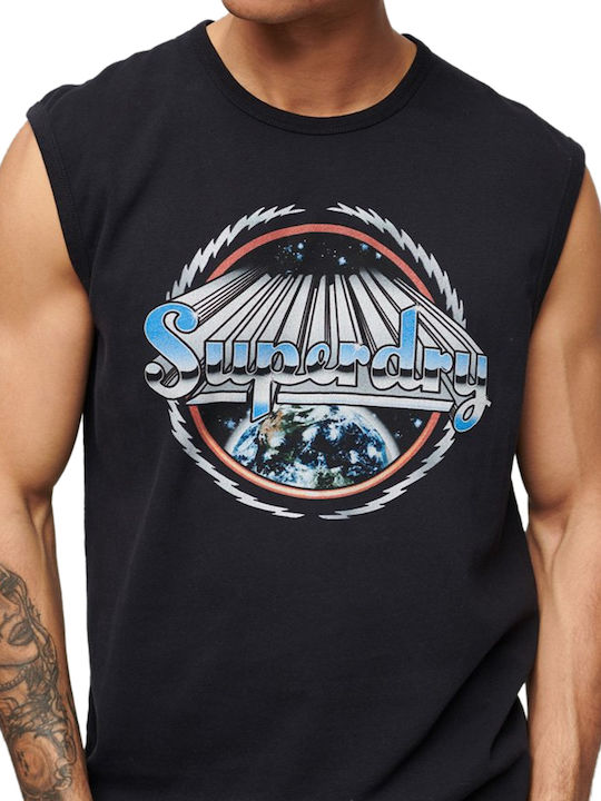 Rock Graphic Band T-shirt Black