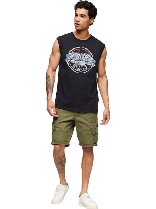 Rock Graphic Band T-shirt Black