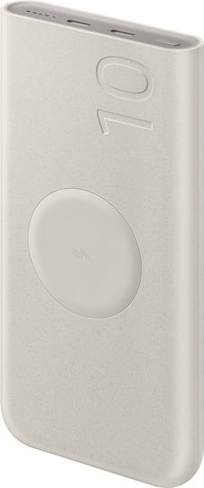 Samsung U2510 Power Bank 10000mAh 25W with 2 USB-C Ports Power Delivery Beige