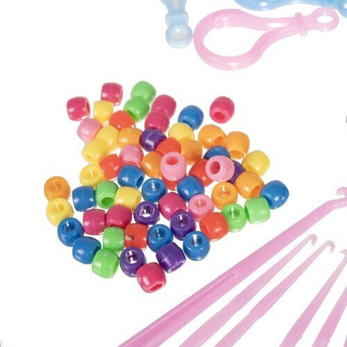 Bracelet Creation Set 3000 Elastics Zola Beads Pendants Accessories Included Multicolor