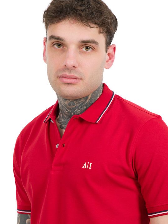 Artisti Italiani Herren Shirt Polo RED