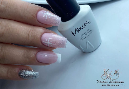 Mixcoco Base Coat for Regular Nail Polish Rubber 15ml
