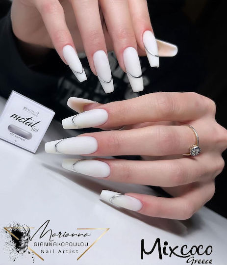 Mixcoco Frozen Top Coat for Regular Nail Polish Matte 15ml