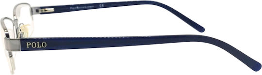 Ralph Lauren Ανδρικός Μεταλλικός Σκελετός Ασημί PH1020 9002
